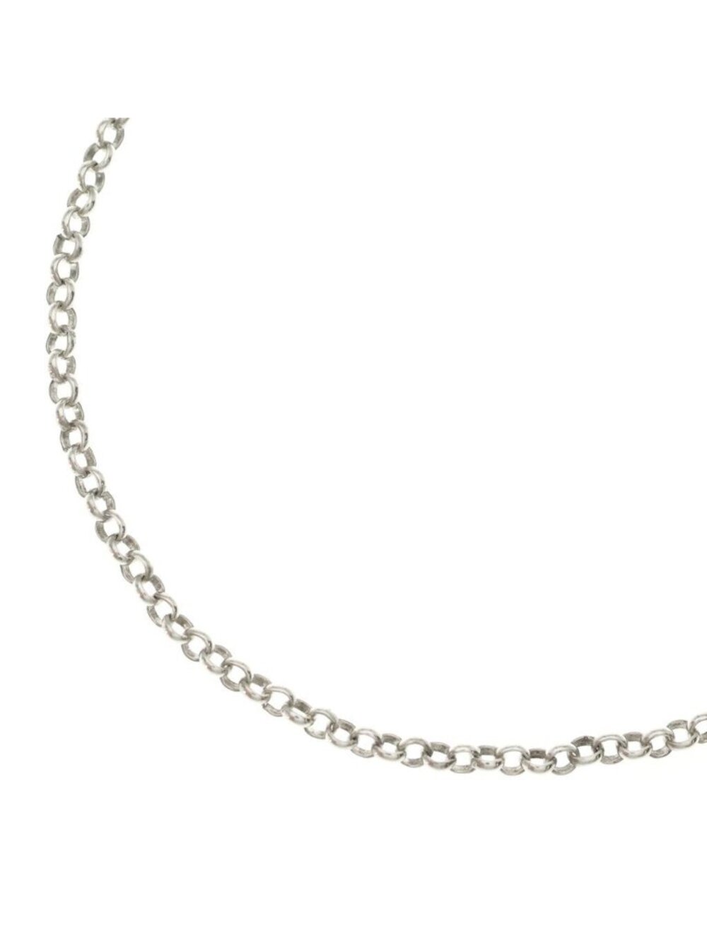 Chrome Hearts Neckchain Roll Chain Necklace Silver